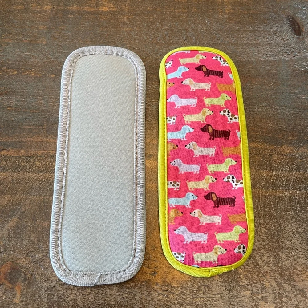 Colorful Dog Print Kids Icee holder